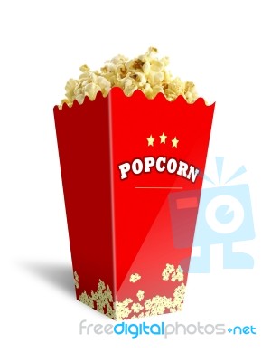 Popcorn Stock Image
