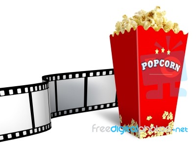 Popcorn Stock Image