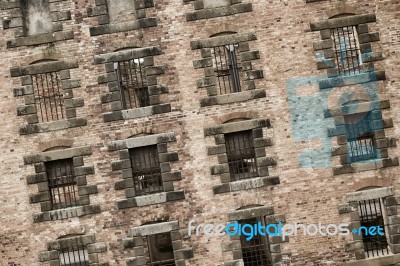 Port Arthur Building In Tasmania, Australia Stock Photo