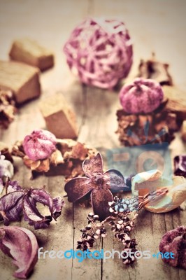 Potpourri Used For Aromatherapy Stock Photo