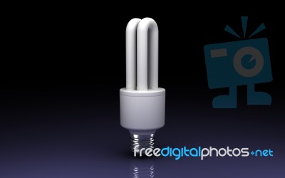 Power Saving Light B Stock Image