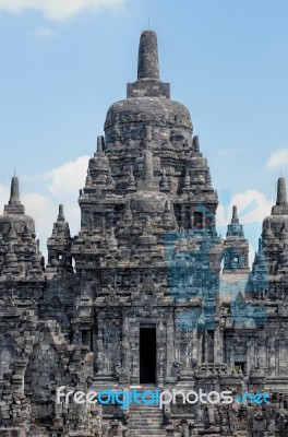 Prambanan In Java, Indonesia Stock Photo