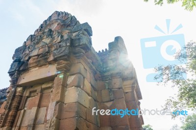 Prasat Hin Phanom Rung Is One Of Thailand Stock Photo