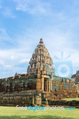 Prasat Hin Phanom Rung Is One Of Thailand Stock Photo