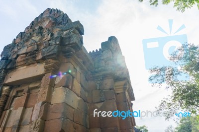 Prasat Hin Phanom Rung Is One Of Thailand Stock Photo