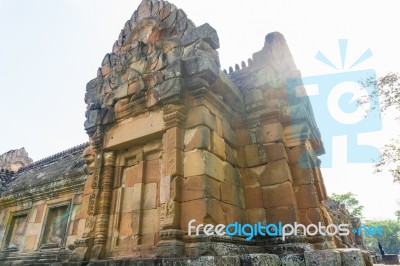 Prasat Hin Phanom Rung Is One Of Thailand Stock Photo