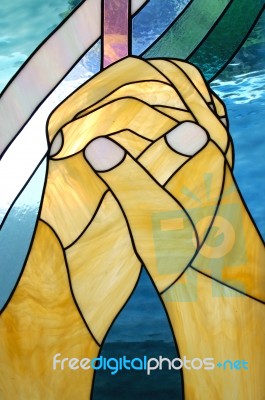 Praying Hands Stock Photo