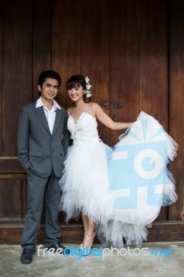 Pre Wedding Stock Photo