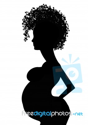 Pregnant Woman Stock Image