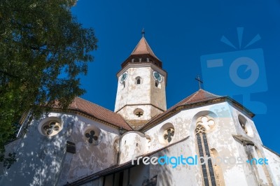 Prejmer, Transylvania/romania - September 20 : Exterior View For… Stock Photo