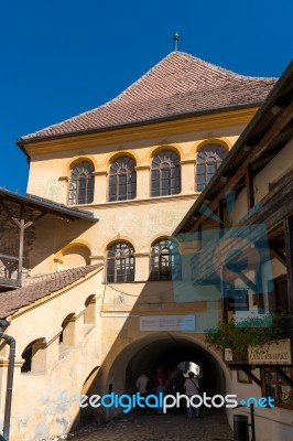 Prejmer, Transylvania/romania - September 20 : Exterior View For… Stock Photo