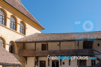 Prejmer, Transylvania/romania - September 20 : Exterior View For… Stock Photo