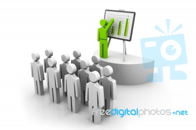Presentation Stock Image