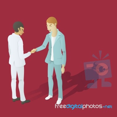 Pretend Businessman Stock Image