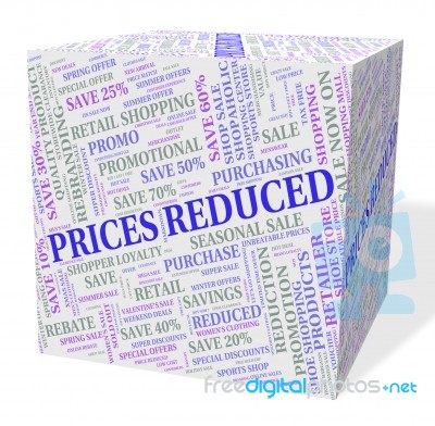 Prices Reduced Meaning Levy Fare And Figure Stock Image