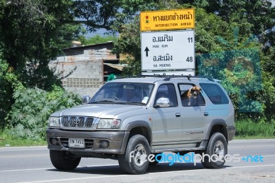 Private Car, Toyota Vios Stock Photo