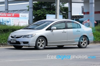 Private Honda Civic.  Stock Photo