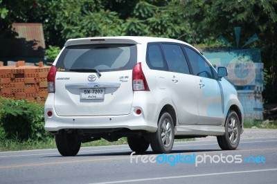 Private Toyota Avanza Car Stock Photo