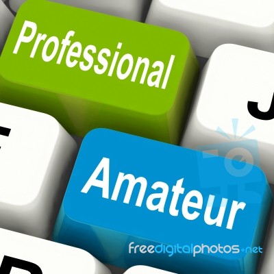 Professional Amateur Keys Show Beginner And Experienced Stock Image