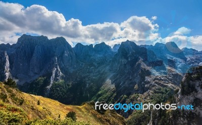 Prokletije National Park, Montenegro Stock Photo