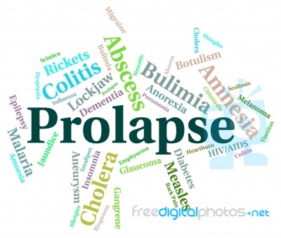 Prolapse Illness Means Poor Health And Affliction Stock Image Prolapse Illness Means Poor Health And Affliction Stock Image