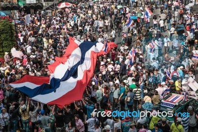 Protestors Stock Photo