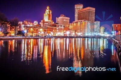 Providence Rhode Island Stock Photo
