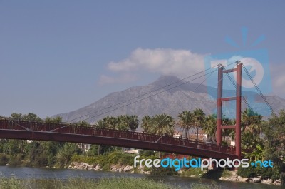 Puerto Banus Bridge Stock Photo