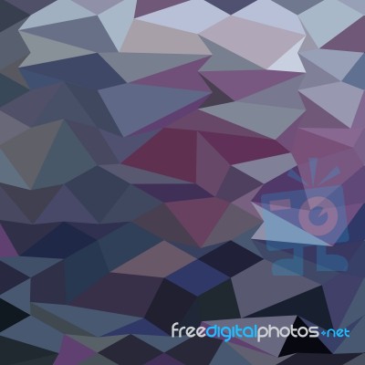 Purple Abstract Low Polygon Background Stock Image