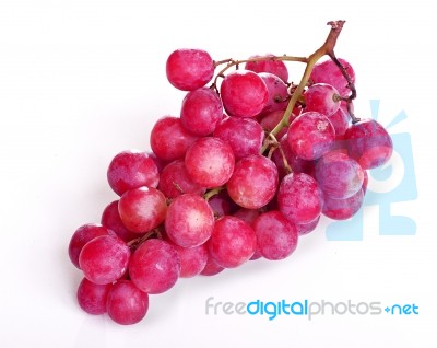 Purple Grapes Stock Photo