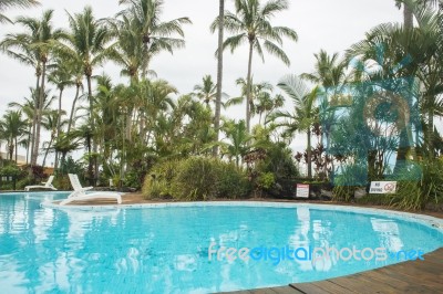 Queensland, Australia - March 22, 2017: View Of Tangalooma Island Resort In Moreton Island, Queensland, Australia Stock Photo