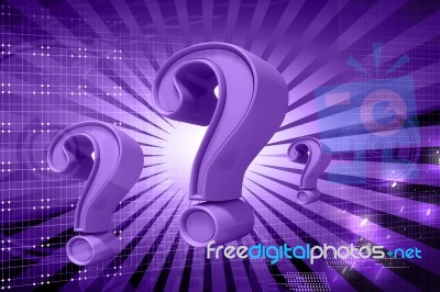 Question Mark Stock Image