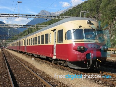 RAe TEE Train Stock Photo