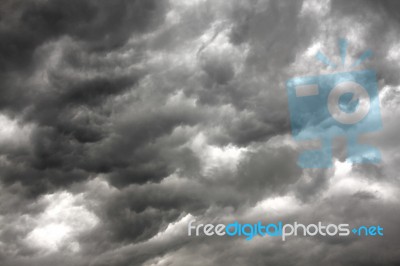 Rain Cloud Stock Photo