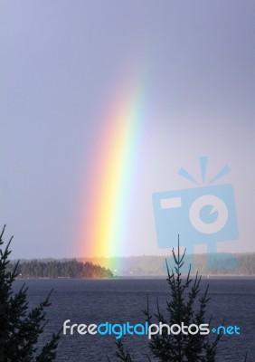 Rainbow Stock Photo