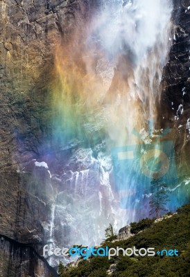 Rainbow Falls Stock Photo