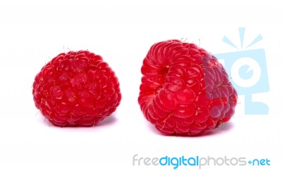 Raspberry Fruit Stock Photo