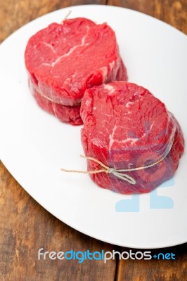Raw Beef Filet Mignon Stock Photo Raw Beef Filet Mignon Stock Photo
