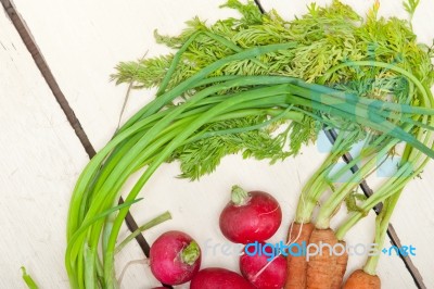 Raw Root Vegetable Stock Photo