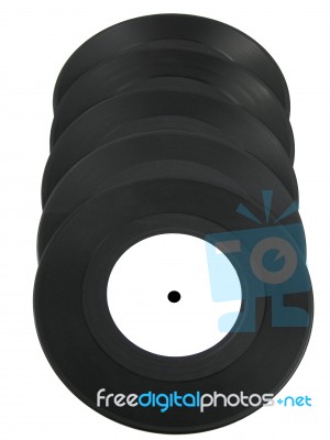 Records Stock Photo