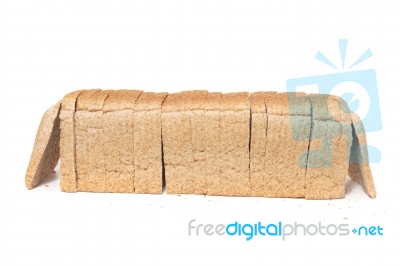 Rectangular Loaf Of Bread Stock Photo