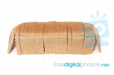 Rectangular Loaf Of Bread Stock Photo