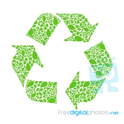 Recycle Arrow Stock Image