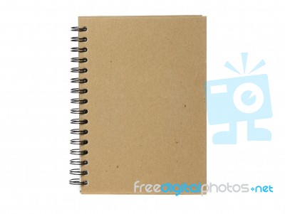 Recycle Notebook Ring Binder Stock Photo