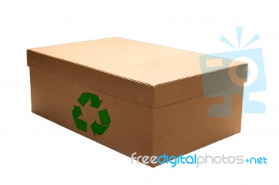 Recycling Box Stock Photo