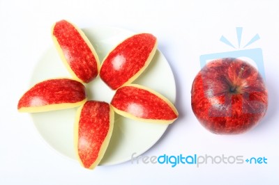 Red Apple Stock Photo