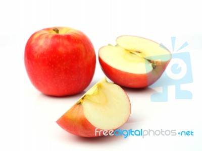 Red Apple Stock Photo