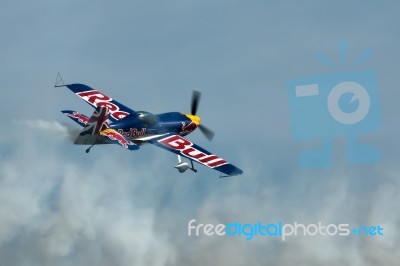 Red Bull Matador At Airbourne Stock Photo