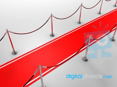 Red Carpet Stock Image