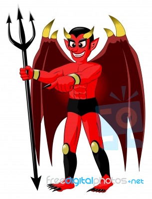Red Devil Stock Image